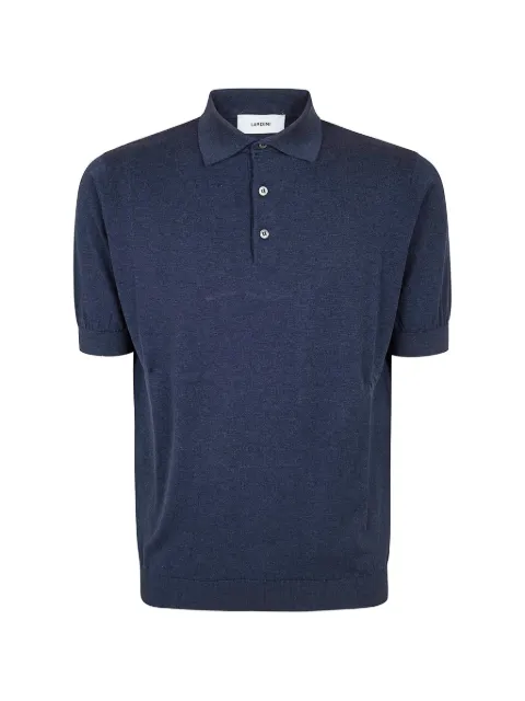 Lardini short-sleeve cotton polo shirt Blue CNLPMC65CN64020