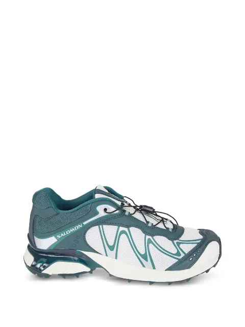 Salomon vanilla green panelled sneakers White L49114500