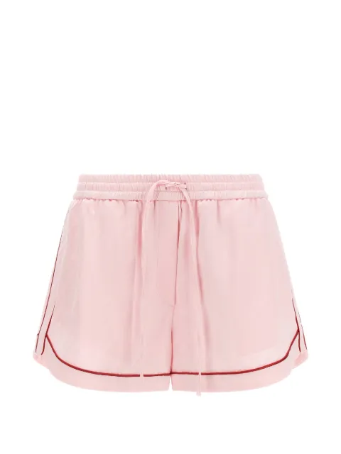 Off-White drawstring pyjama shorts Pink OWCB05IS26FAB0013C00