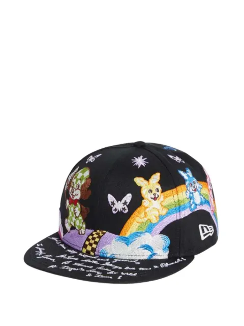 Kenzo x New Era cartoon embroidered cap Black FG58AC941F12