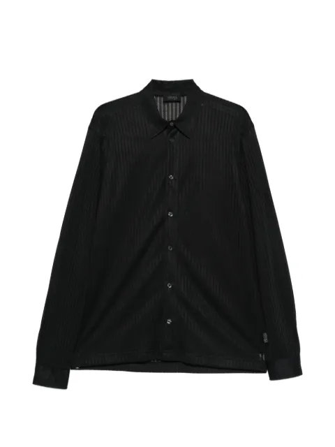 Versace Pre-Owned 2000s striped shirt Black VE280AHW