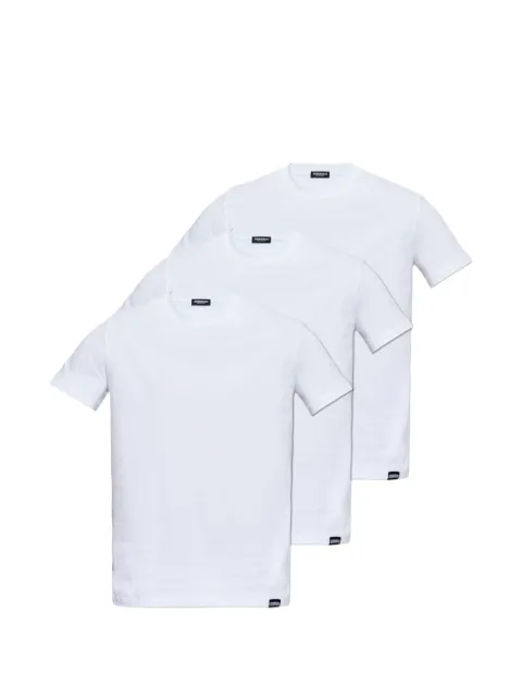 DSQUARED2 logo-patch T-shirt White D9X3C6290ISA01