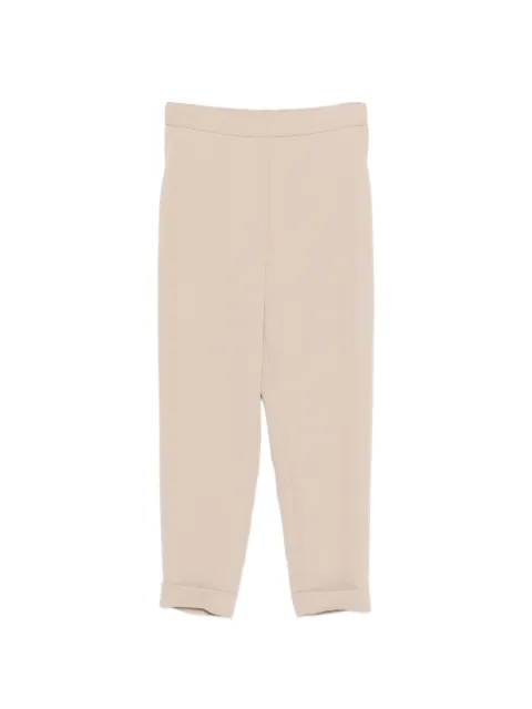 P.A.R.O.S.H. cuffed-hem trousers Neutrals PANTY26D231162