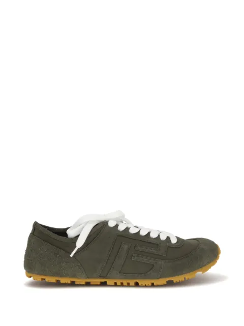 Balmain Racer 45 lace-up sneakers Green GM0VI408TRNC