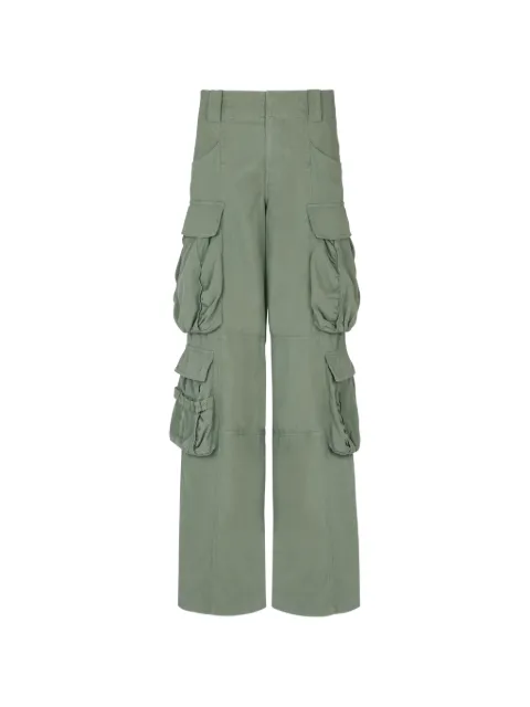 Balmain multi-pocket cargo pants Green GH0PQ446CG60