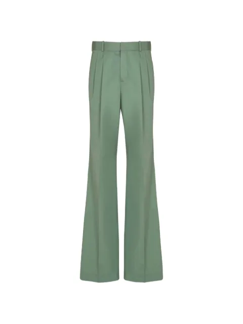 Balmain pleated trousers Green GH0PO130CG59