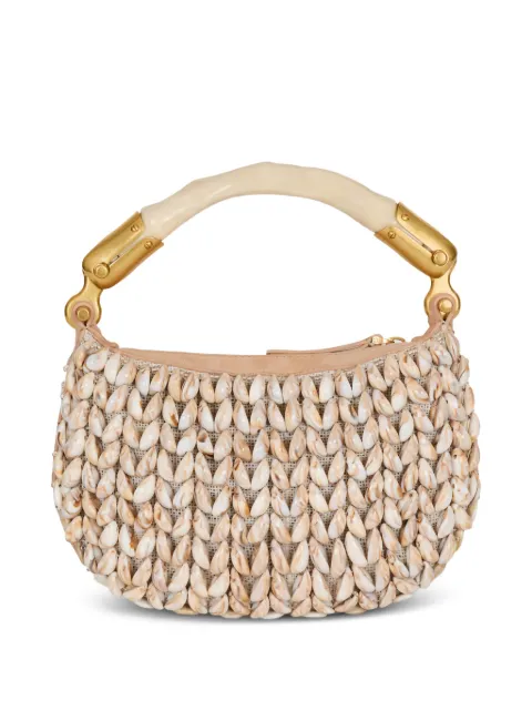 Balmain shells tote bag Neutrals GN0BS027ASES