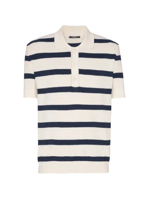 Balmain cotton Balmain Marinière polo Neutrals GH0GB020KJ85