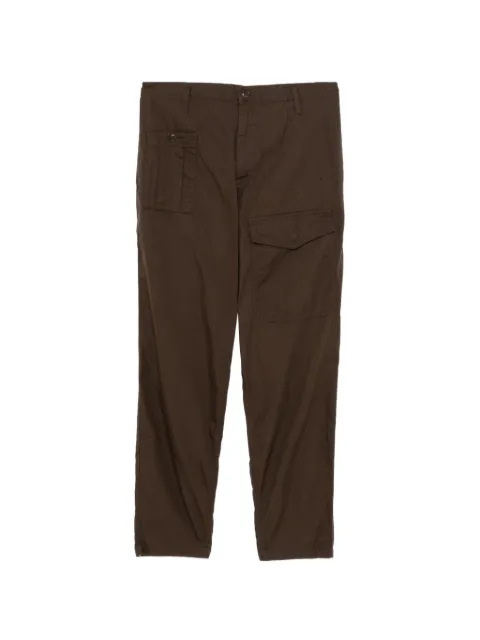 Yohji Yamamoto drawstring tapered trousers Brown HPP97041