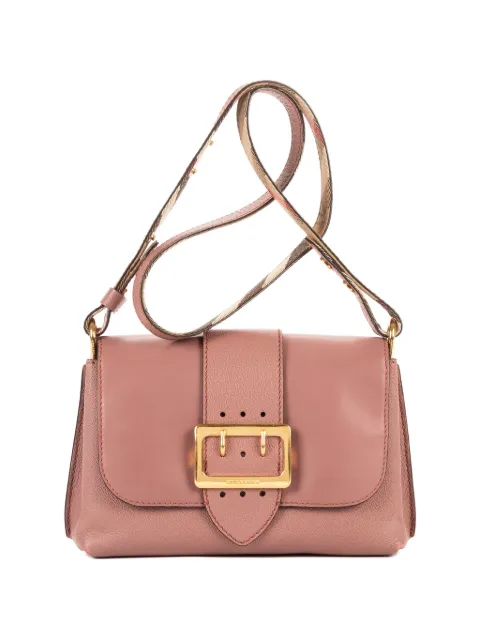 Burberry Pre-Owned buckle-detail shoulder bag Pink ROSCROM215CRA