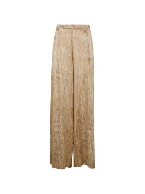 Avant Toi crinkled trousers Neutrals 226SD2280SSTVF