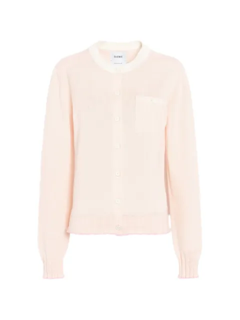 Barrie ribbed detailing cardigan Pink C320265