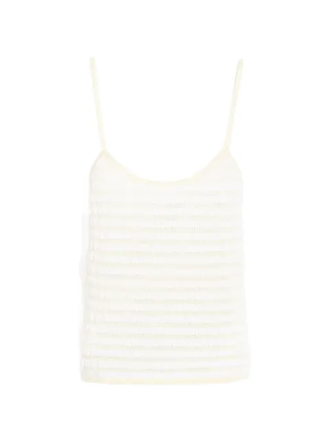 Barrie embossed knit Top Neutrals C322726