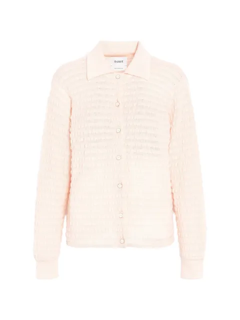 Barrie shirt embossed knitwear Pink C322268