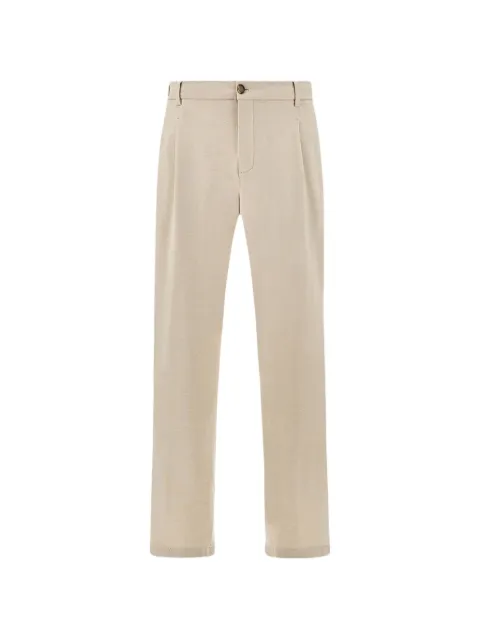 Paul & Shark buttoned chino trousers Neutrals 26414054348