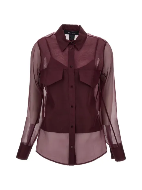 Federica Tosi pocket shirt Purple 4110840918