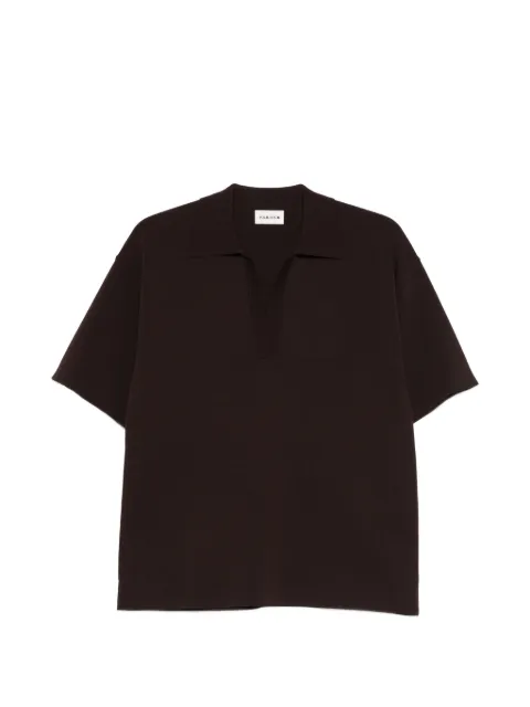 P.A.R.O.S.H. v-neck knitted top Brown ROMA26D540982