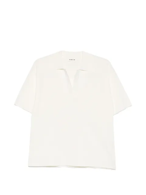 P.A.R.O.S.H. V-neck T-shirt White ROMA26D540982