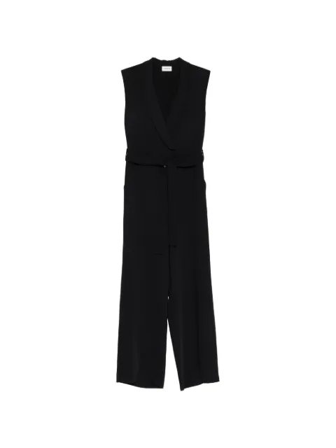 P.A.R.O.S.H. V-neck jumpsuit Black PANTY26D790182