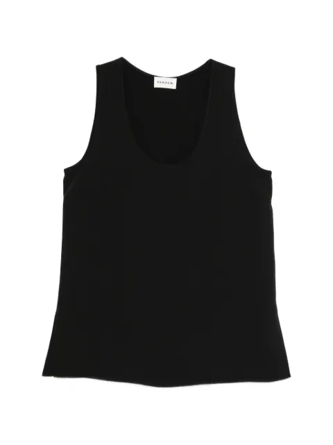 P.A.R.O.S.H. sleeveless blouse Black PANTY26D313080
