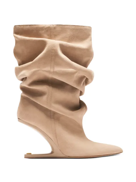 Balmain No Wedge ankle boots Neutrals GN0TA236LCMK