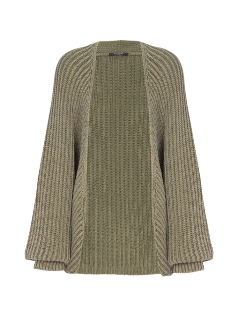 Balmain long-sleeve cardigan Green GF0KN080KJ73