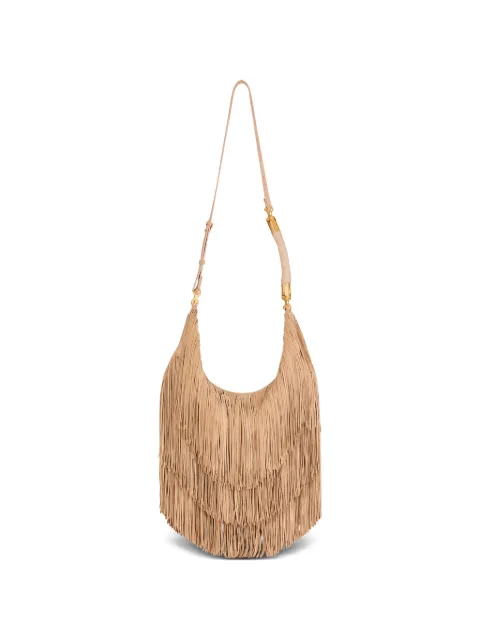 Balmain large Ebene fringed Neutrals GN0BU054LWSF