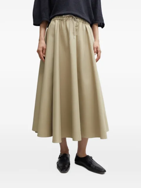 Cordera drawstring midi skirt Neutrals 261072CAU