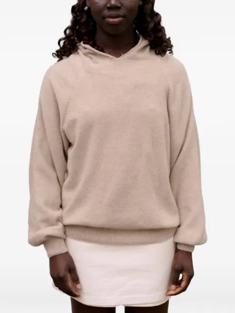 Baserange Soar merino wool hooded Neutrals PUSOHRCSP26