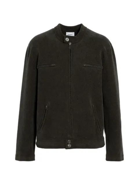 Barrie suede effect zip jacket Brown C324273