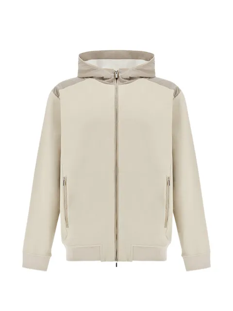 Paul & Shark zip-up hooded jacket Neutrals 26411802348