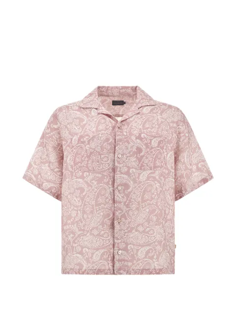 Paul & Shark paisley-print shirt Pink 26413177F18