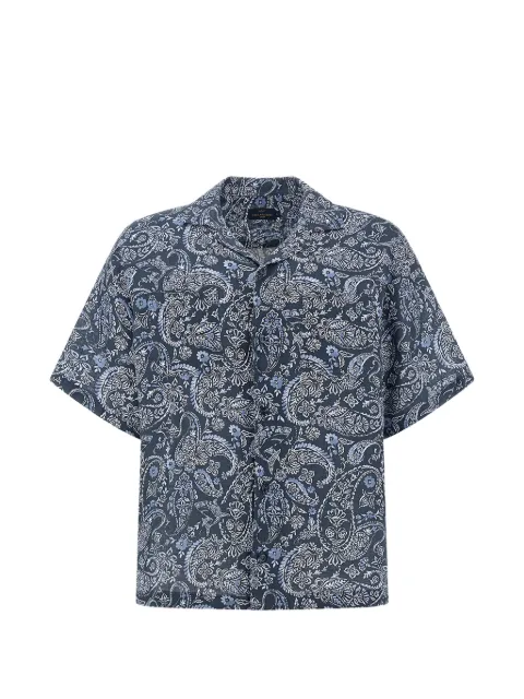 Paul & Shark paisley-print shirt Blue 26413177F16