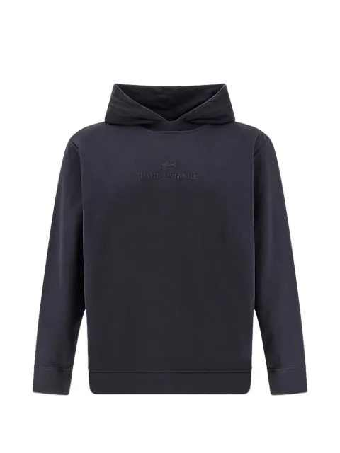 Paul & Shark logo-detail hoodie Blue 26411823050