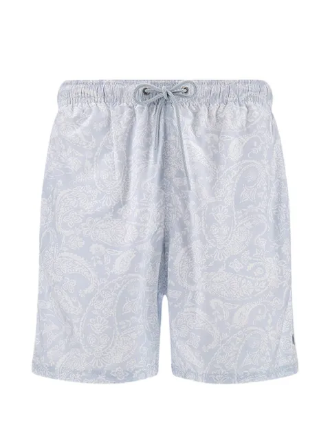 Paul & Shark paisley-print swim shorts Blue 26415030F21