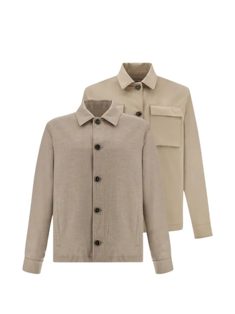 Paul & Shark reversible overshirt Neutrals 26412305029