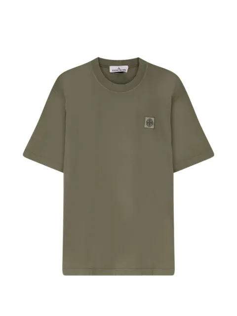 Stone Island 2100030 combed organic cotton jersey T-shirt Green L1S152100030S0115