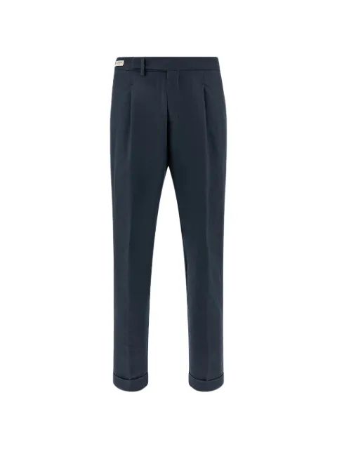 Paul & Shark pleated chinos trousers Blue 26414083