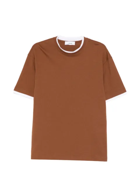 Lardini round-neck T-shirt Brown PALTMC89PA66053