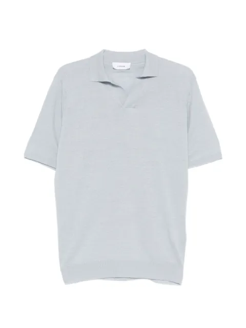 Lardini V-neck T-shirt Blue PALPMC104PA66022