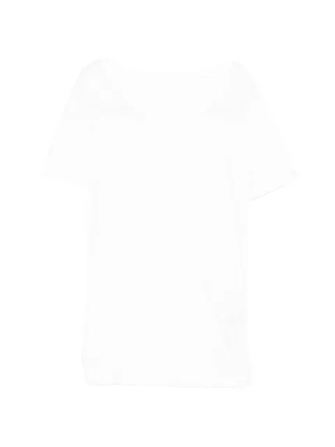 Yohji Yamamoto high gauge cotton jersey T-shirt Neutrals FPT02070