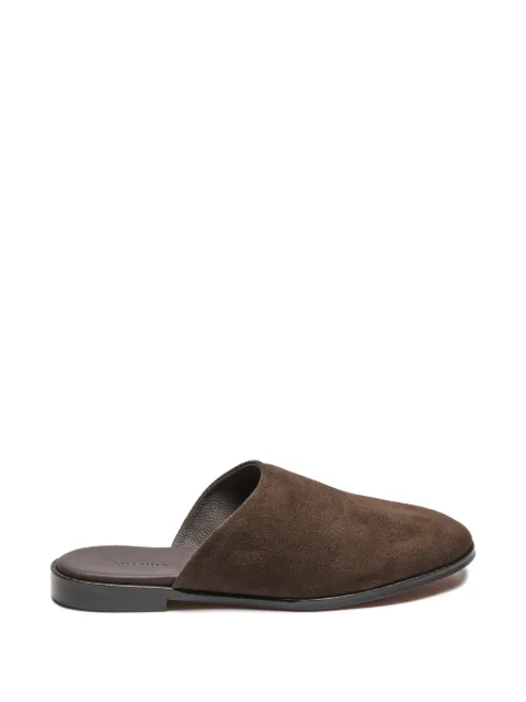 Suicoke leather mules Brown NOG516