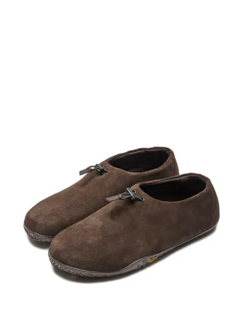 Suicoke leather slip-on sneakers Brown NOG498WP