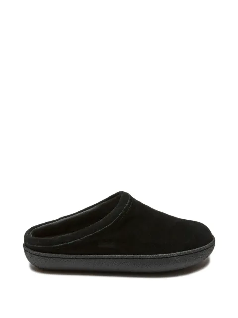 Suicoke leather slippers Black NOG495WP