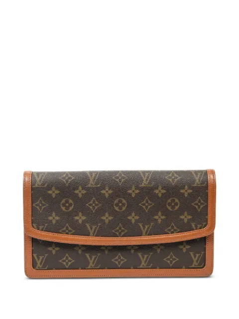 Louis Vuitton Pre-Owned GM Pochette Dame clutch bag Brown TH8901