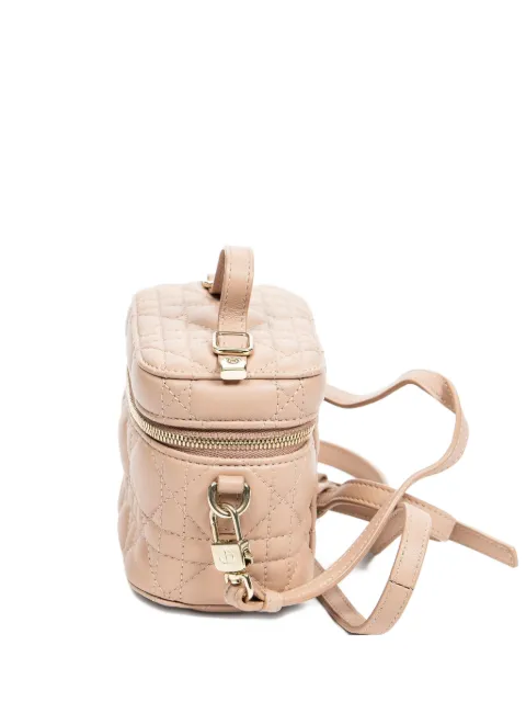 Christian Dior Pre-Owned micro Lady Dior vanity bag Neutrals 40MA0271