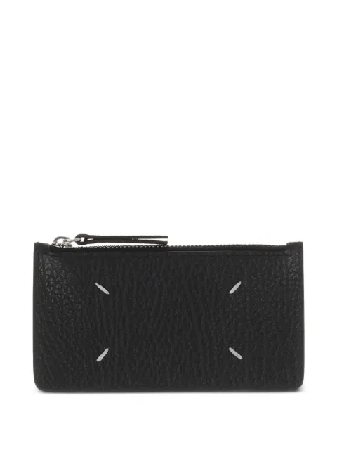Maison Margiela zip detail cardholder wallet Black S56UI0143P4455BK
