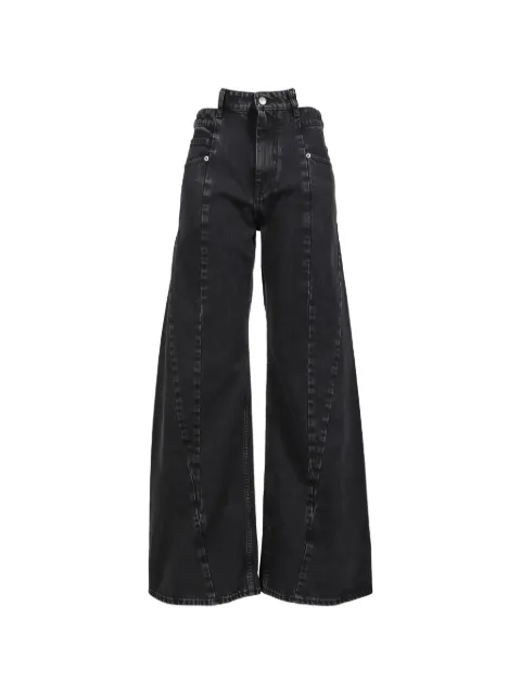 Maison Margiela cutout wide-leg trousers Black S51LA0133S30496MEDIUMBLKSTONE