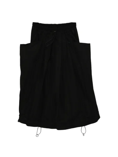 Yohji Yamamoto R-volume skirt Black FTS51005