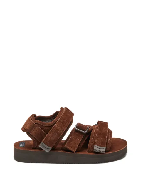 Suicoke Kisee touch-strap sandals Brown NOG044S